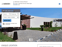 Tablet Screenshot of lemeridiendahab.com